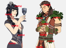 Load image into Gallery viewer, Baldur's Gate 3 Charms ( in stock! )