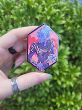 Load image into Gallery viewer, Baldurs Gate Enamel Pins- Gale, Wyll, Minthara & Raphael!