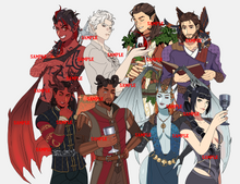 Load image into Gallery viewer, Baldur's Gate 3 Charms ( in stock! )