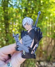 Load image into Gallery viewer, Fenris Enamel Pin ( Dragon Age )