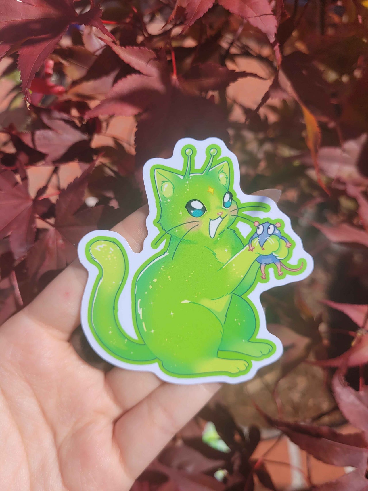 Alien Kitty Sticker Pack