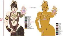 Load image into Gallery viewer, Morrigan Enamel Pin Preorder
