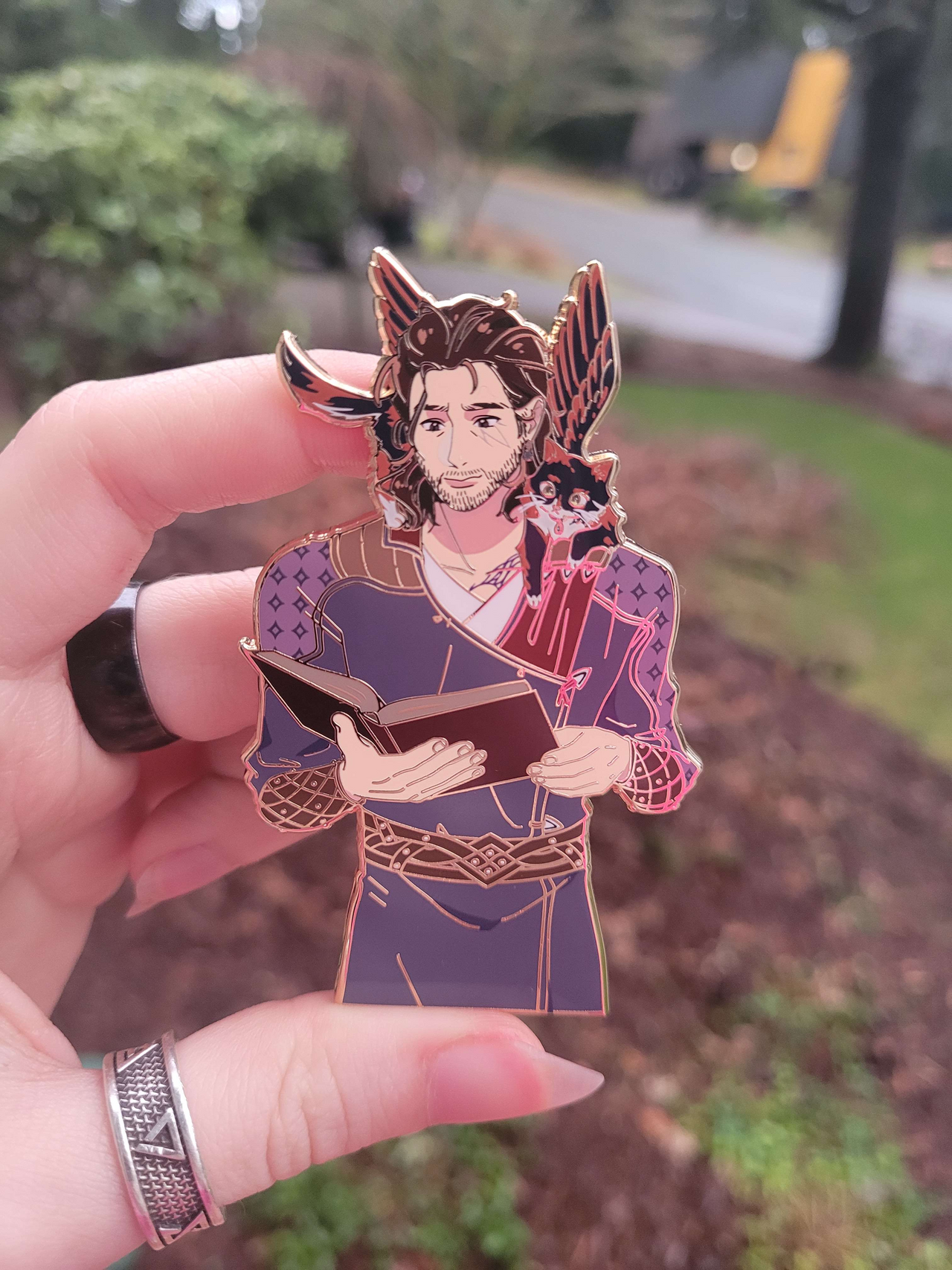 Gale Enamel Pin