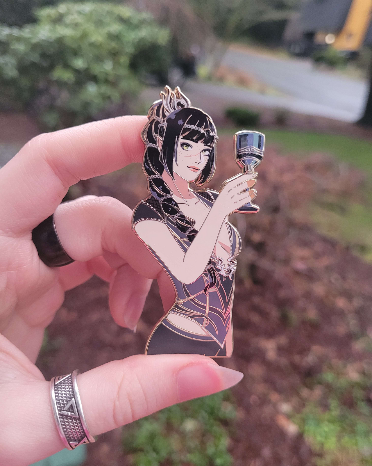 Shadowheart Enamel Pin