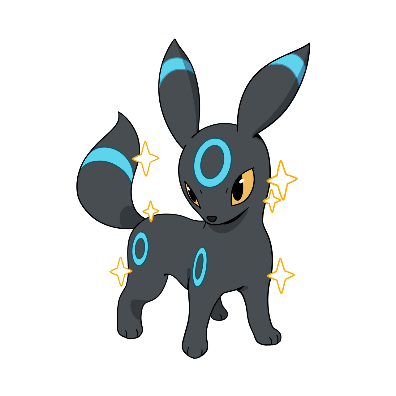 Shiny Umbreon Enamel Pin