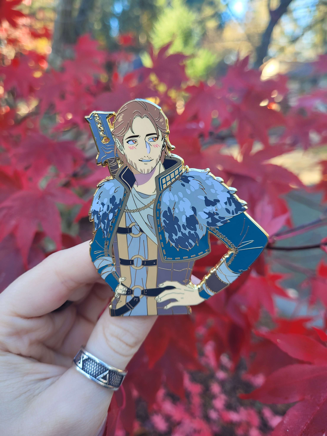 Anders Enamel Pin ( Dragon Age )