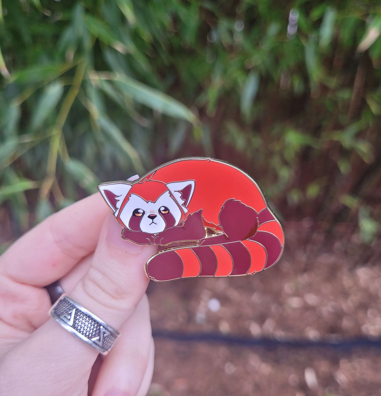 Pabu Enamel Pin