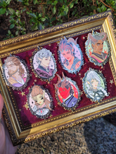 Load image into Gallery viewer, BG3 portrait enamel pins ( limited edition )
