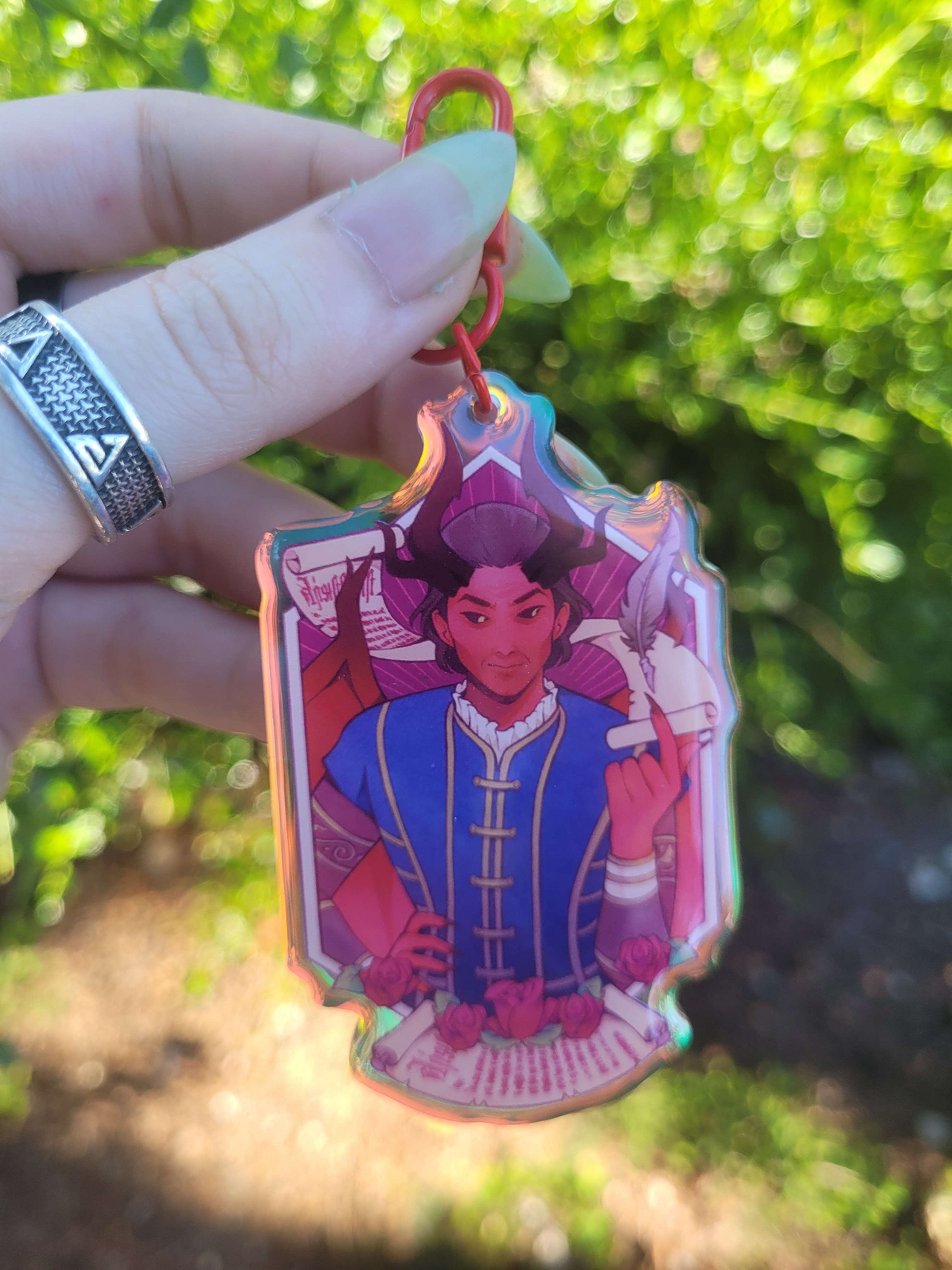 Raphael Hex Epoxy Charms