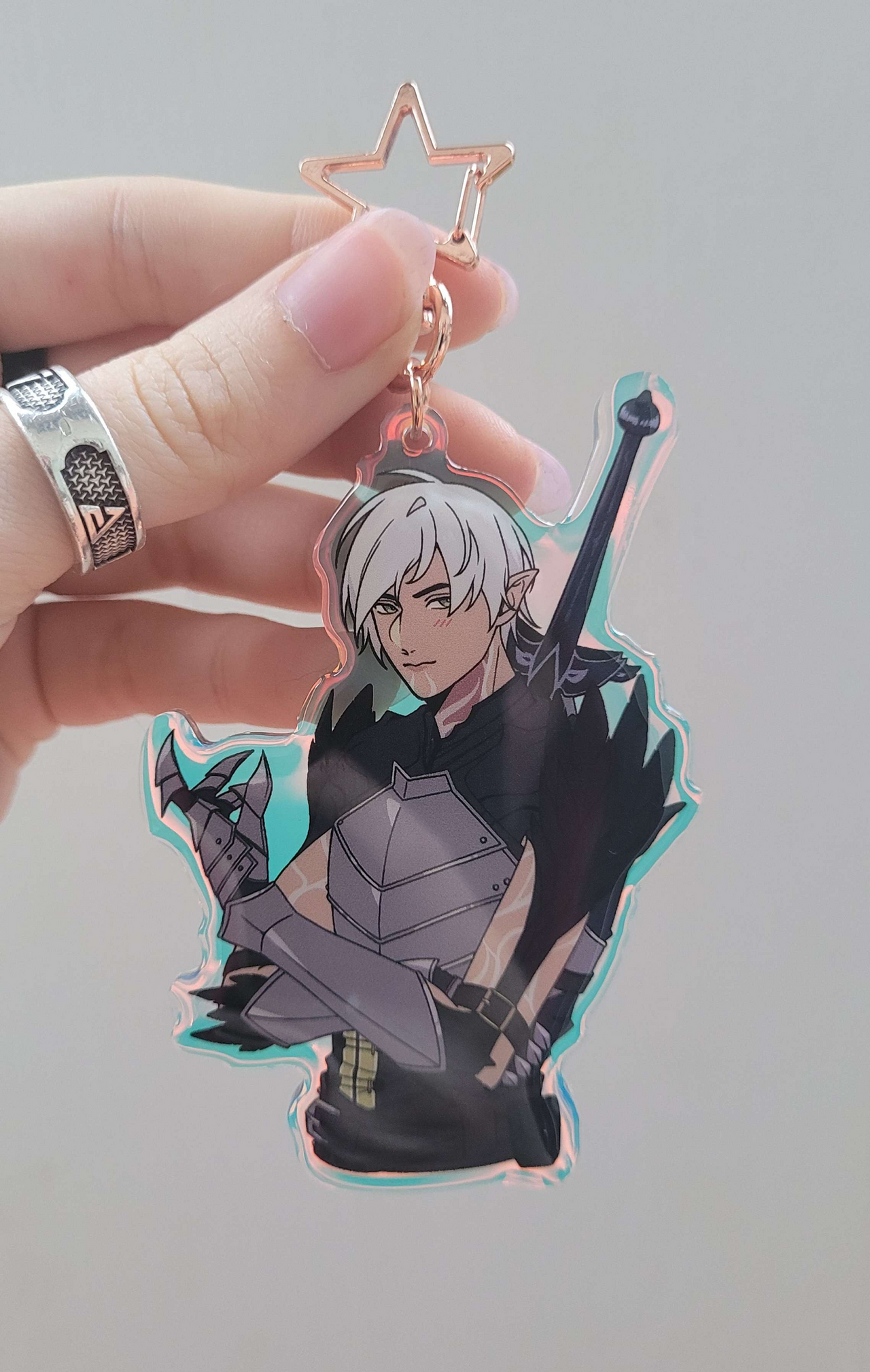 Fenris Epoxy Charm