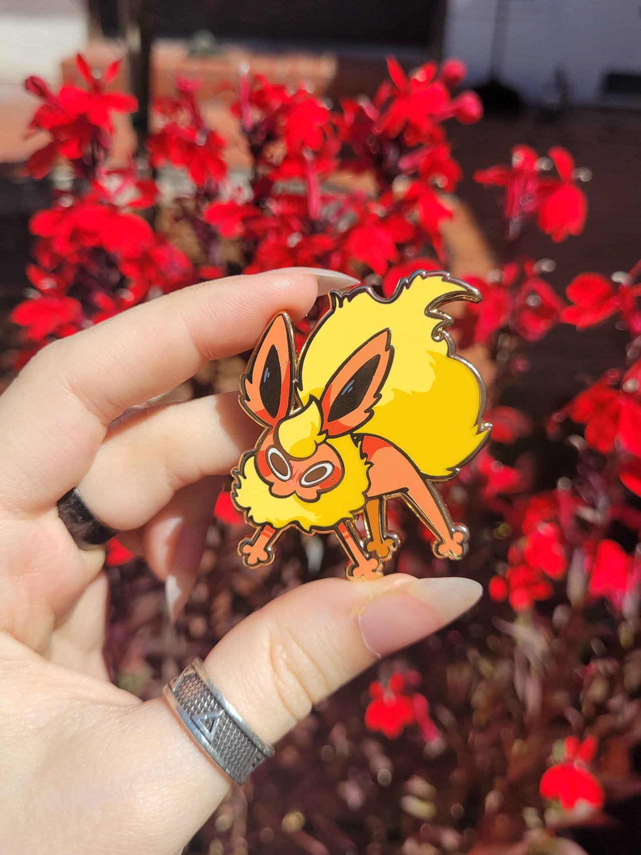 Flareon Enamel Pin