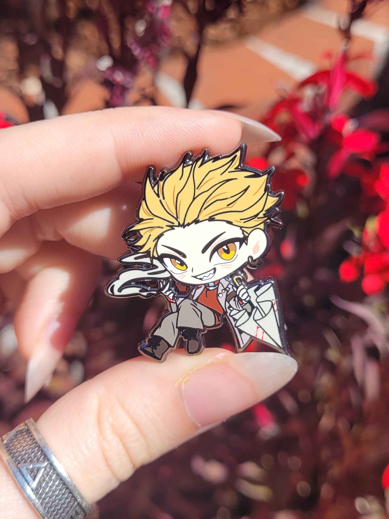 Enjin Enamel Pin