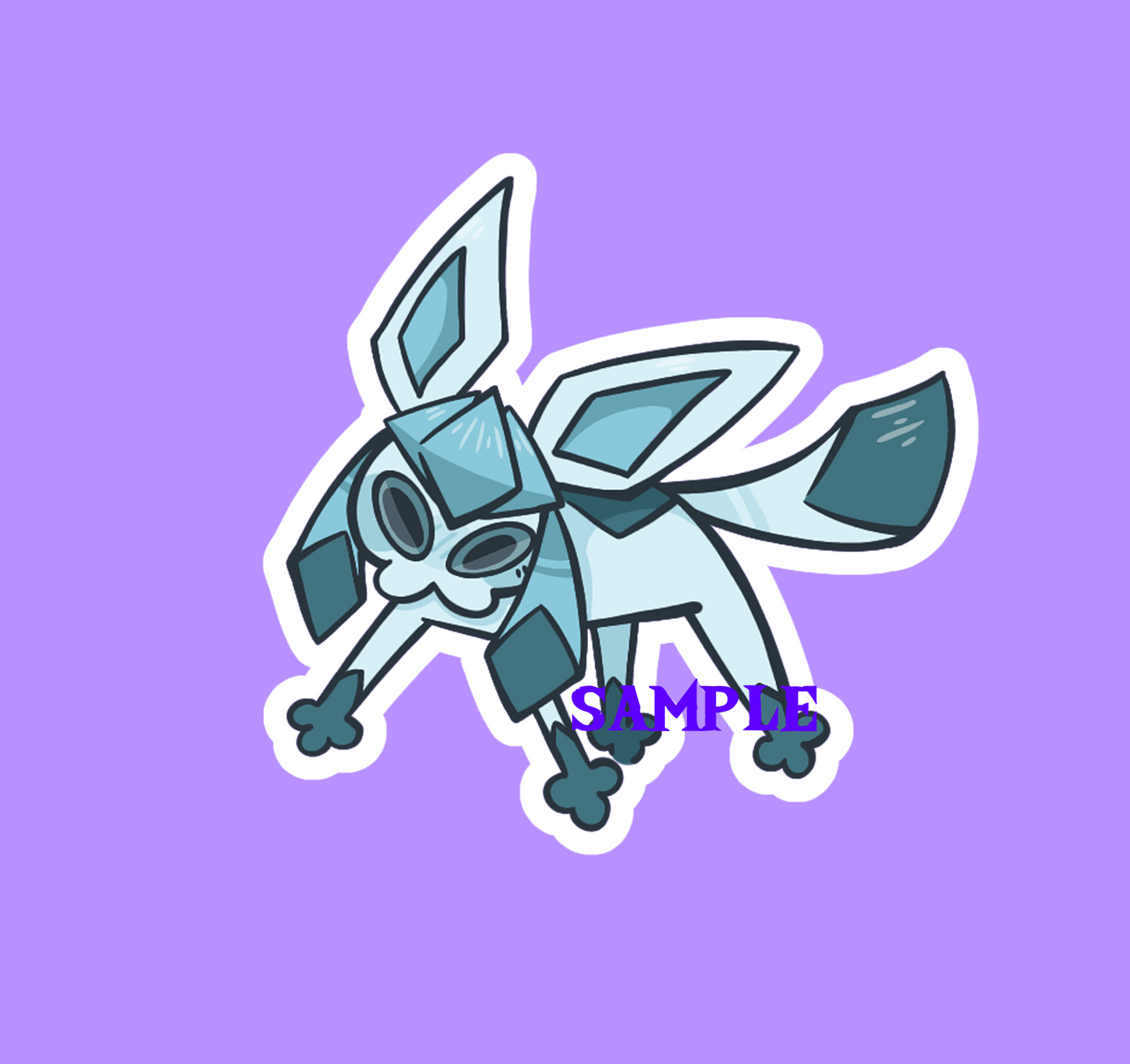 Glaceon Enamel Pin ( PRESALE )