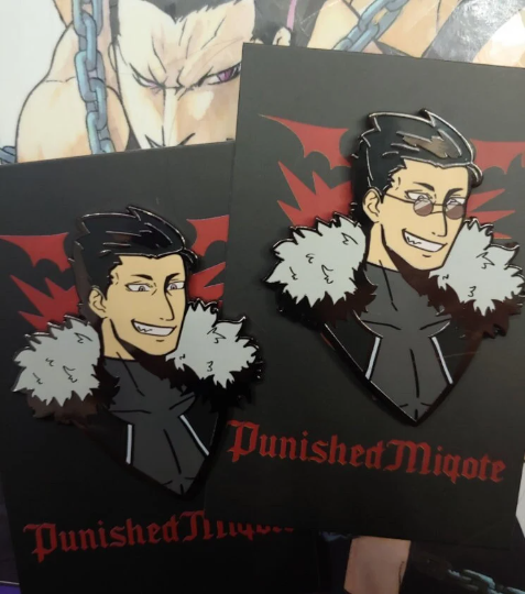 Greed Enamel Pin SET
