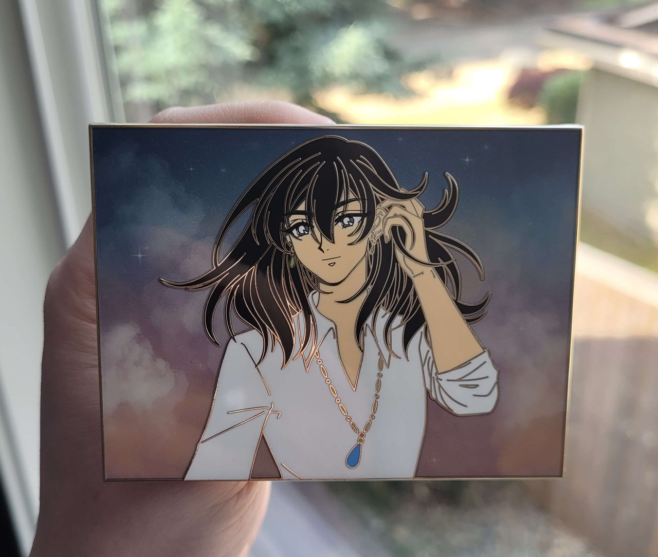 Howl Panel Enamel Pin