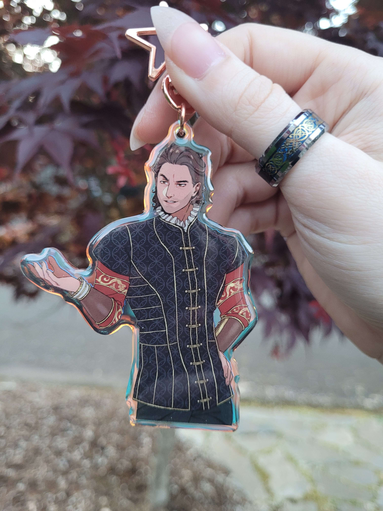 Raphael ( human ) Epoxy Charm