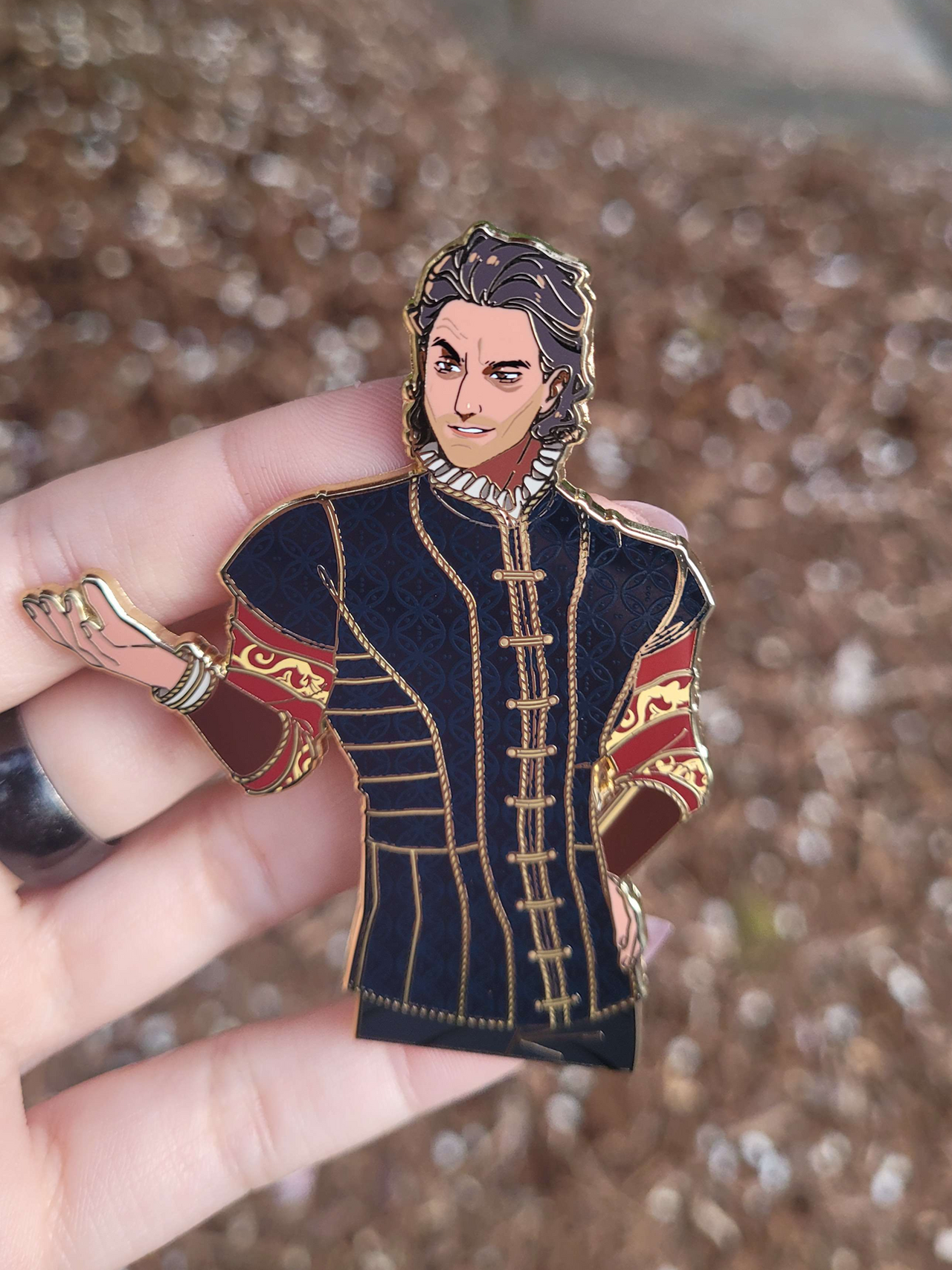 Raphael ( human ) Enamel Pin