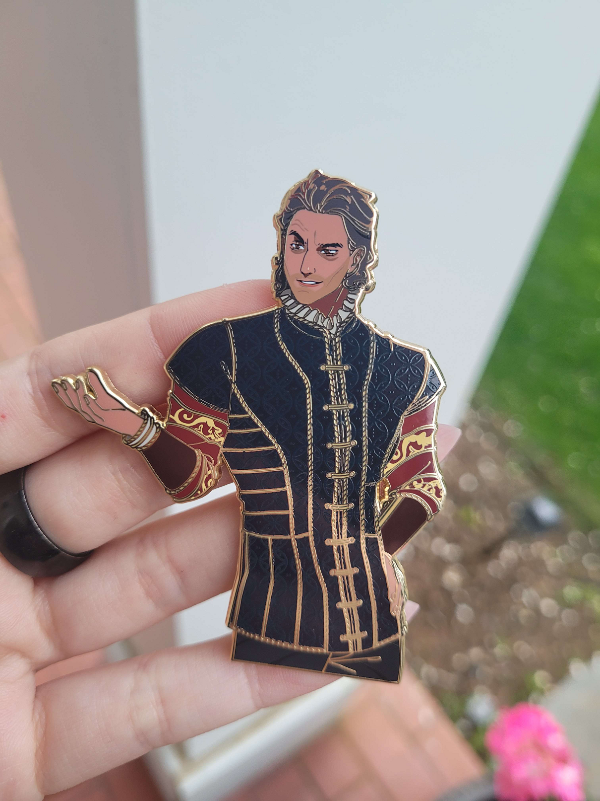 Raphael ( human ) Enamel Pin