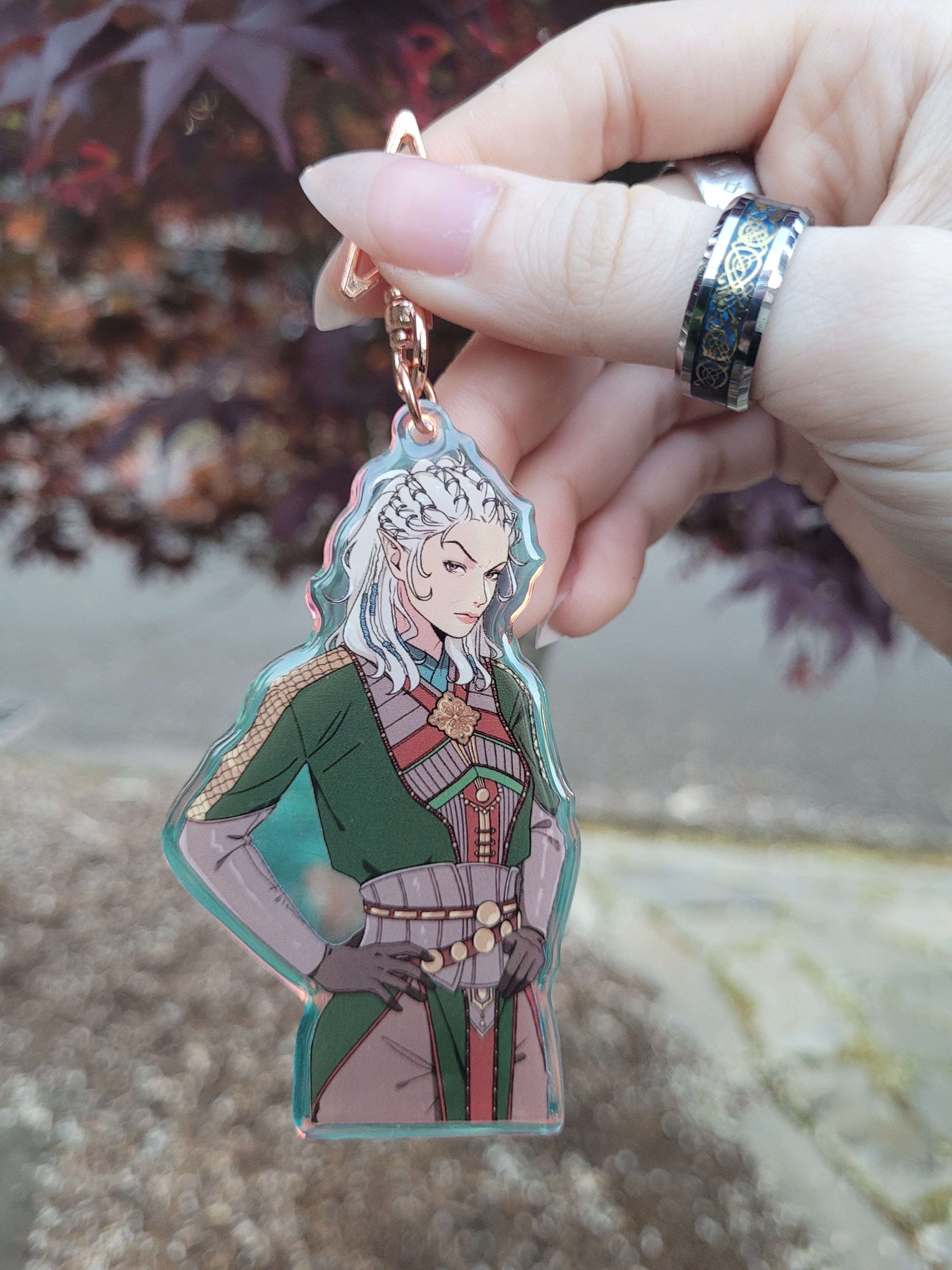 Jaheira Epoxy Charm