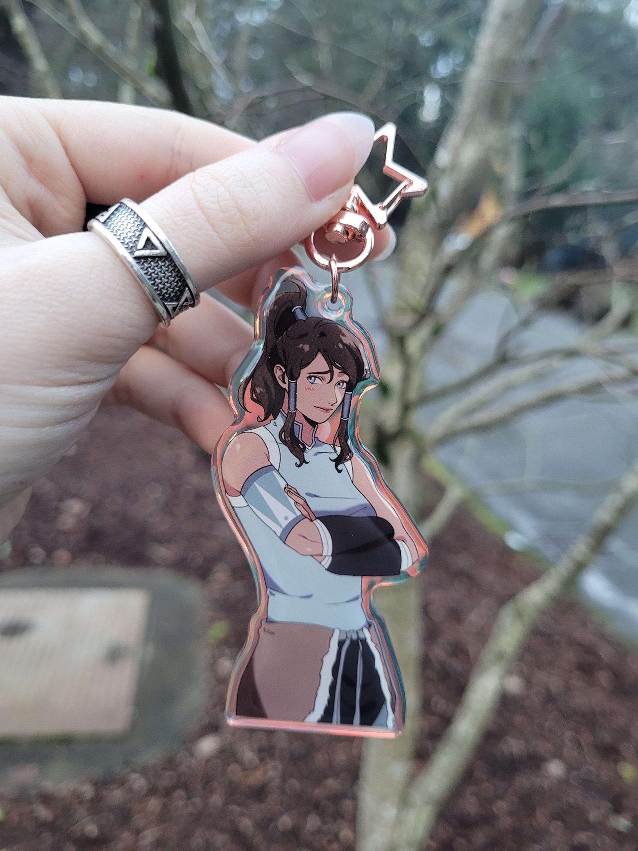 Korra Epoxy Charm