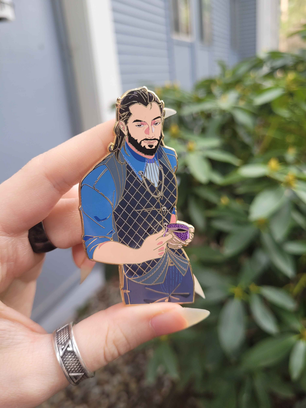 Lucanis Dragon Age Enamel Pin