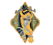 Load image into Gallery viewer, Midna Enamel Pin ( Twilight Princess ) PREORDER
