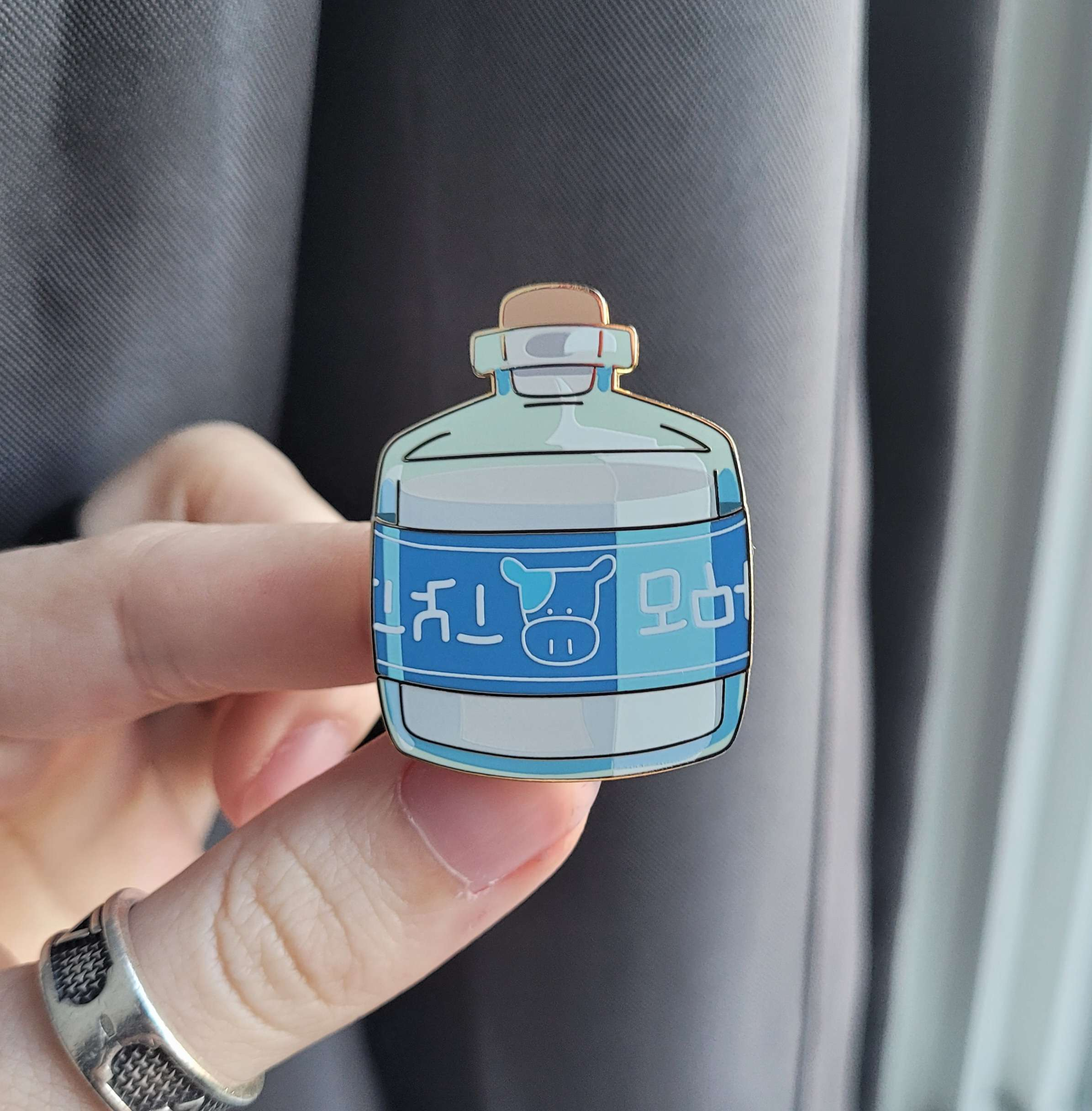 Lon Lon Milk Enamel Pin