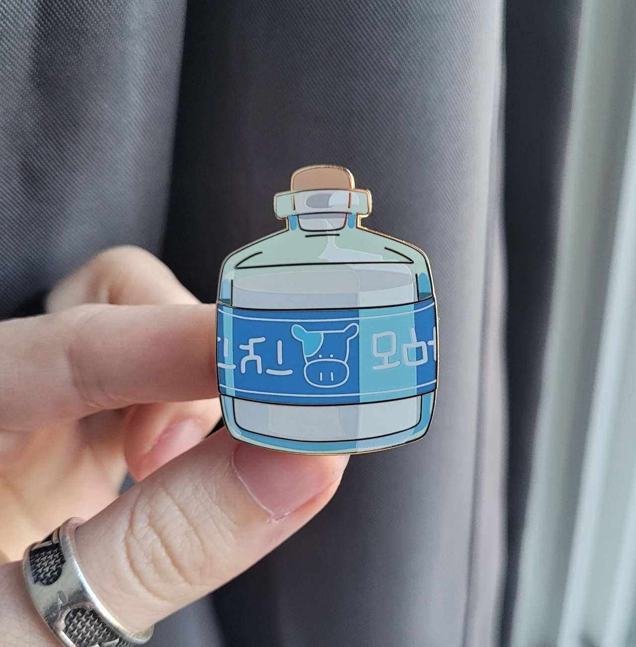 Lon Lon Milk Enamel Pin