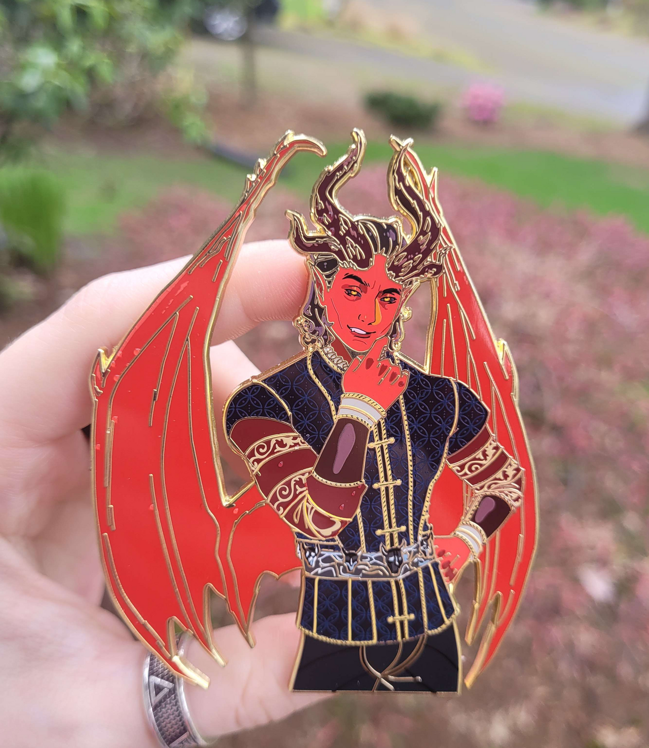 Raphael Enamel Pin