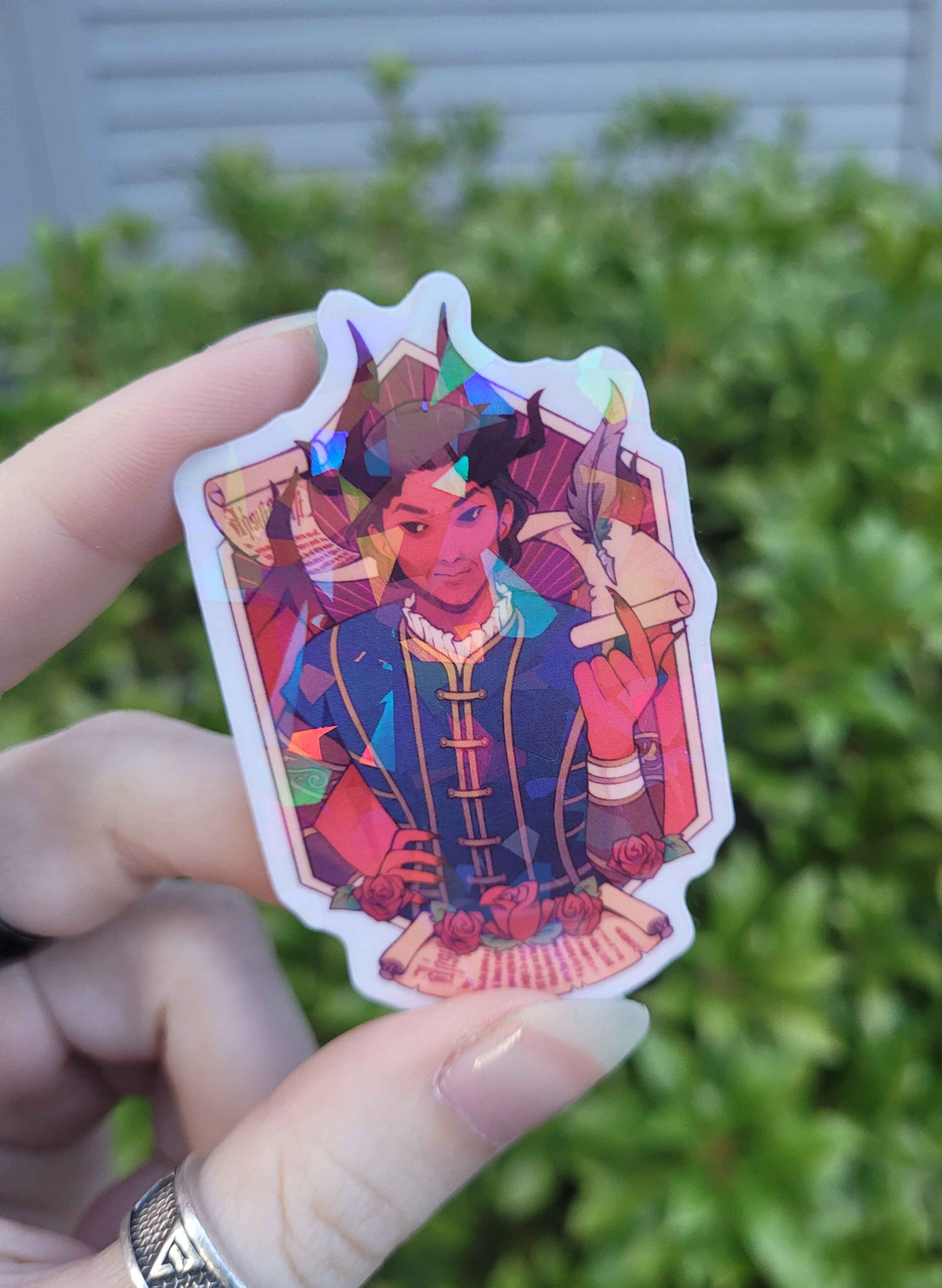 Raphael Hex Sticker