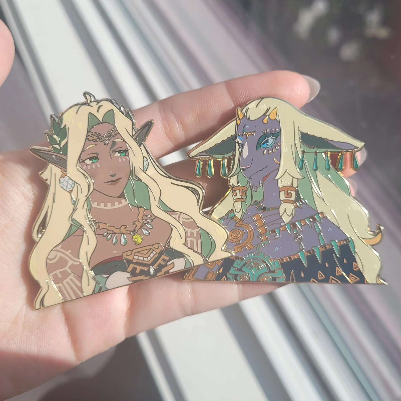 Rauru x Sonia Enamel Pins