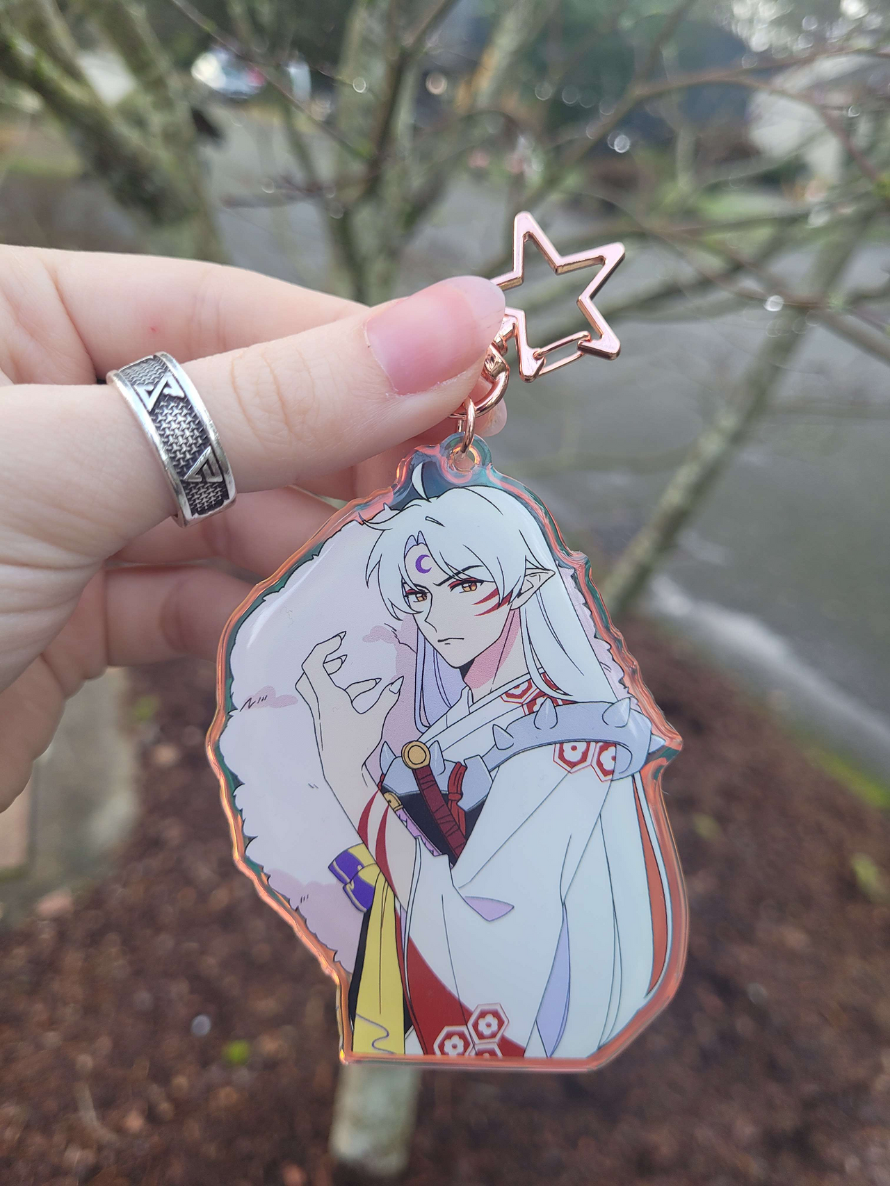 Sesshomaru Epoxy Charm