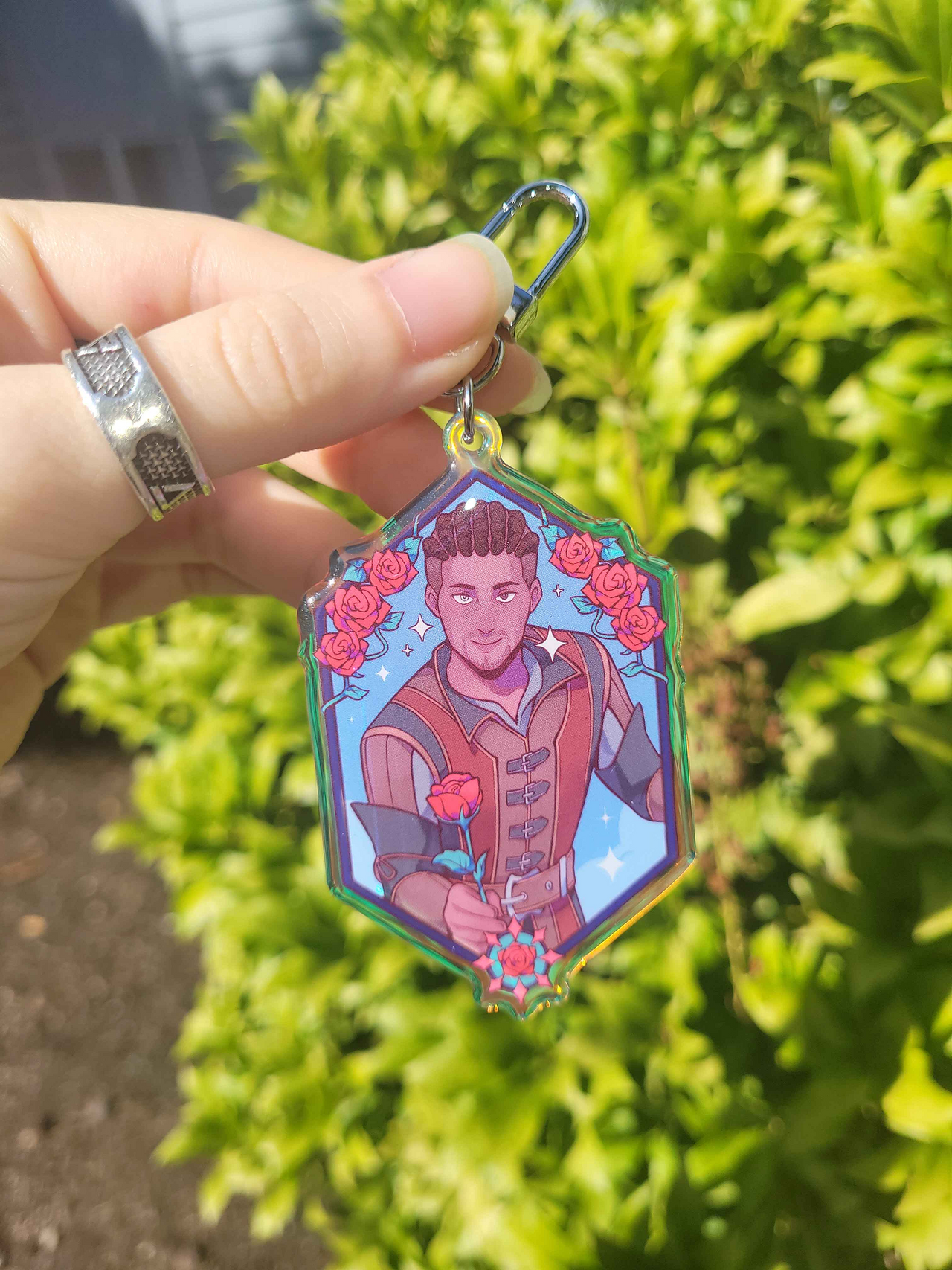 Wyll Hex Epoxy Charm