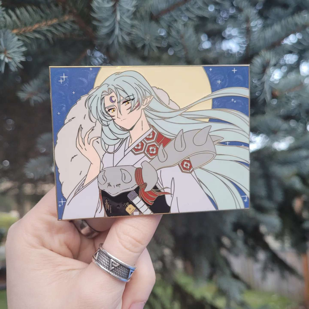 Sesshomaru Panel Enamel Pin