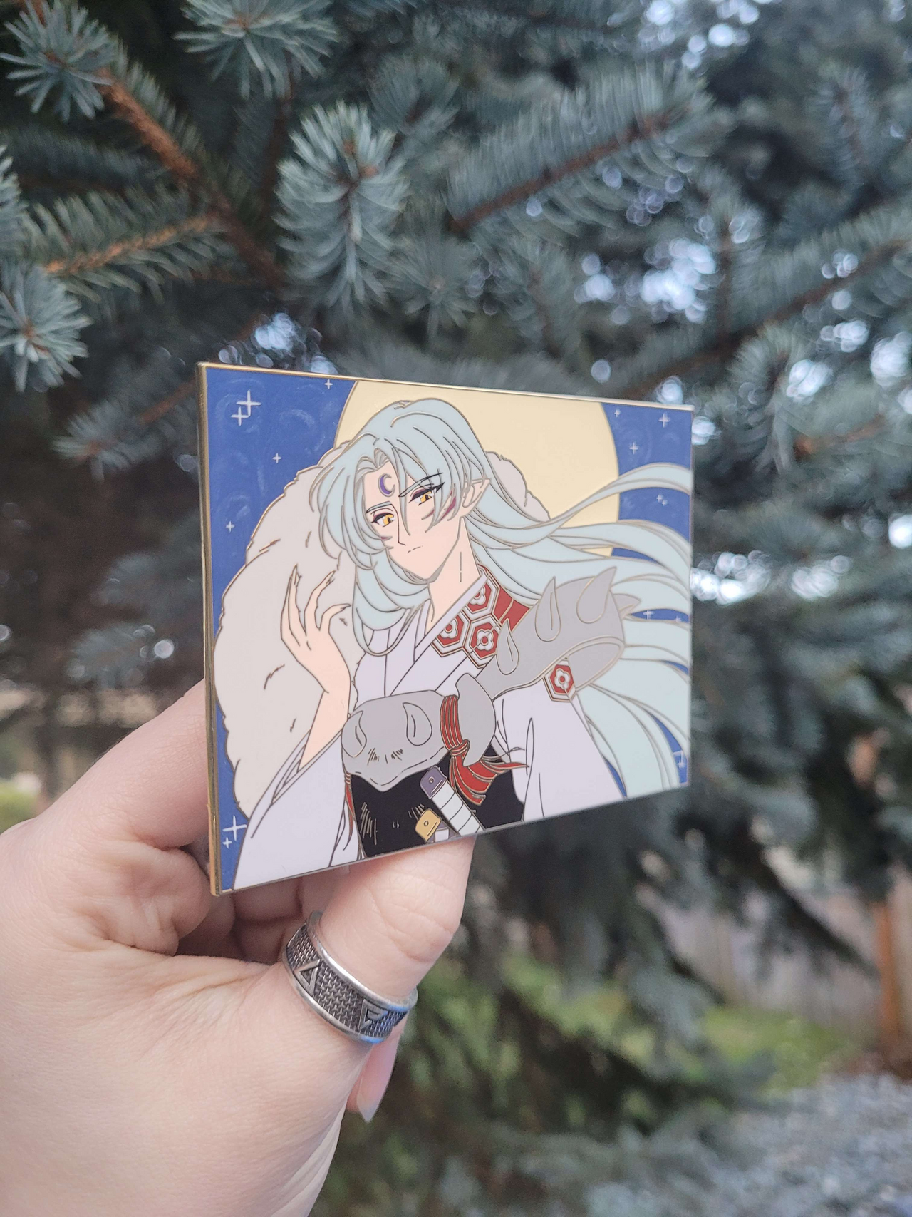 Sesshomaru Panel Enamel Pin