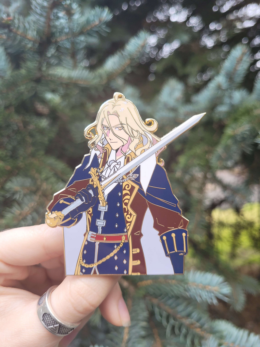 Alucard Enamel Pin