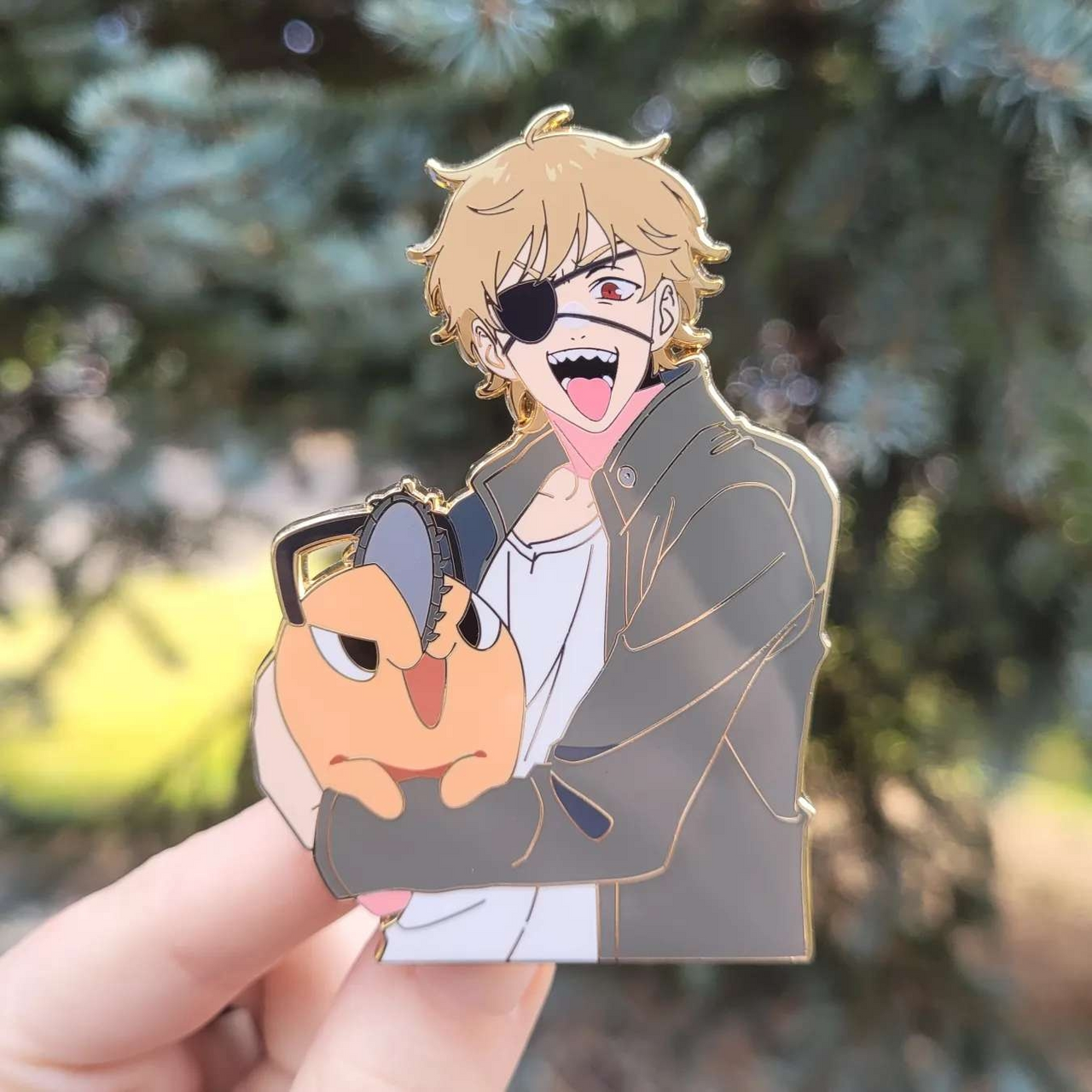 Denji Enamel Pin