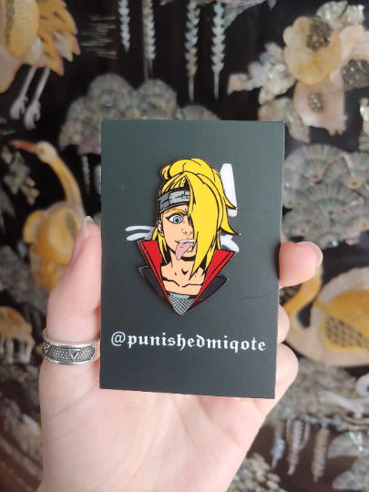 Deidara Enamel Pin