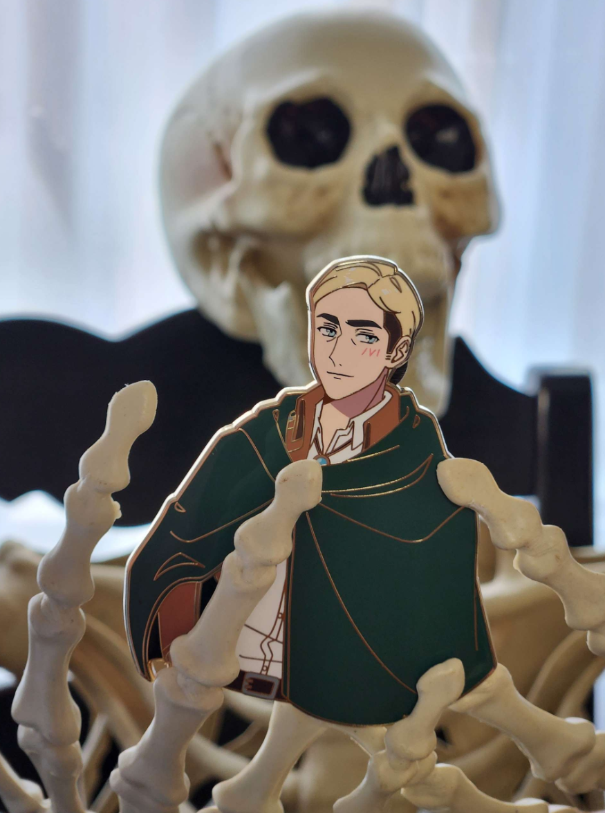 Erwin Enamel Pin