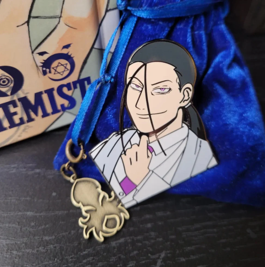 Kimblee Enamel Pin