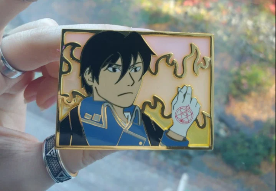 Roy Mustang FMAB Enamel Pin
