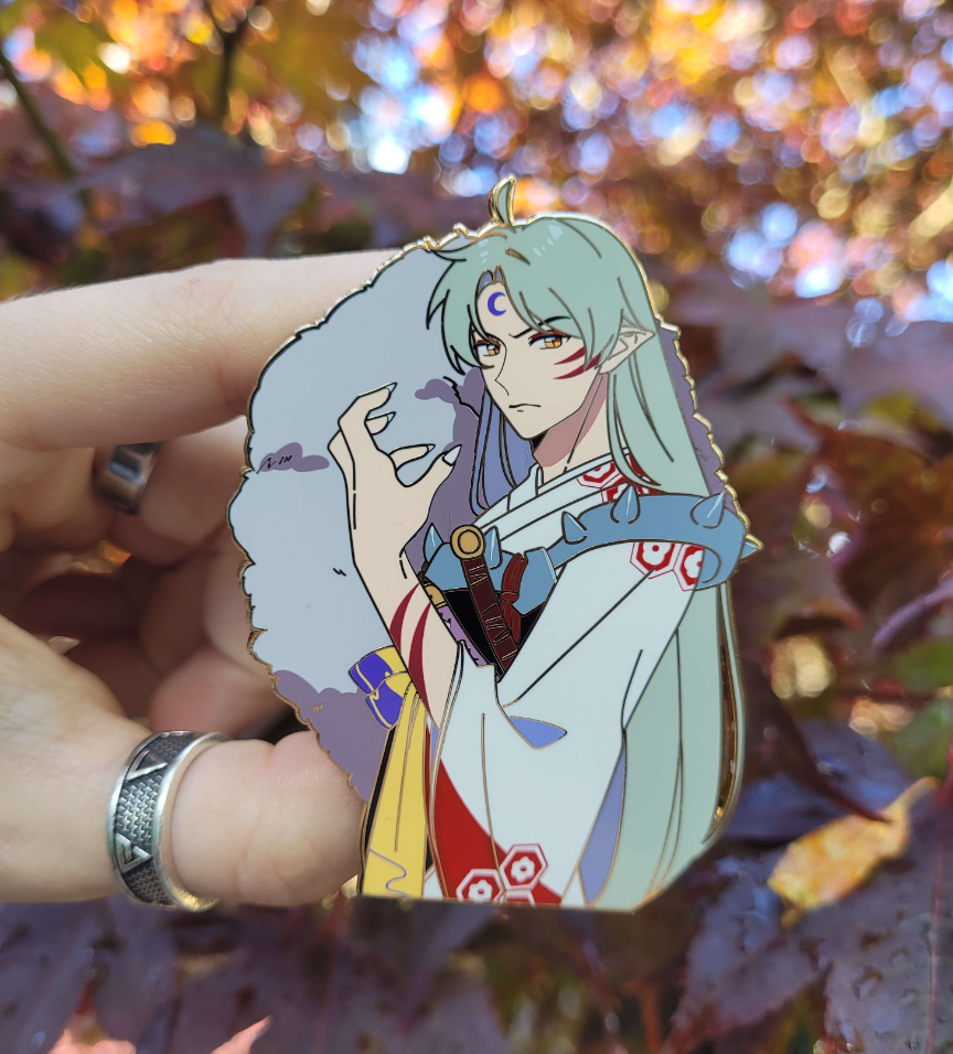 Sesshomaru Enamel Pin