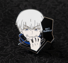 Load image into Gallery viewer, Cursed Speech Enamel Pin
