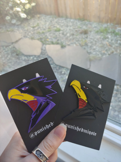 Tokoyami Enamel Pin