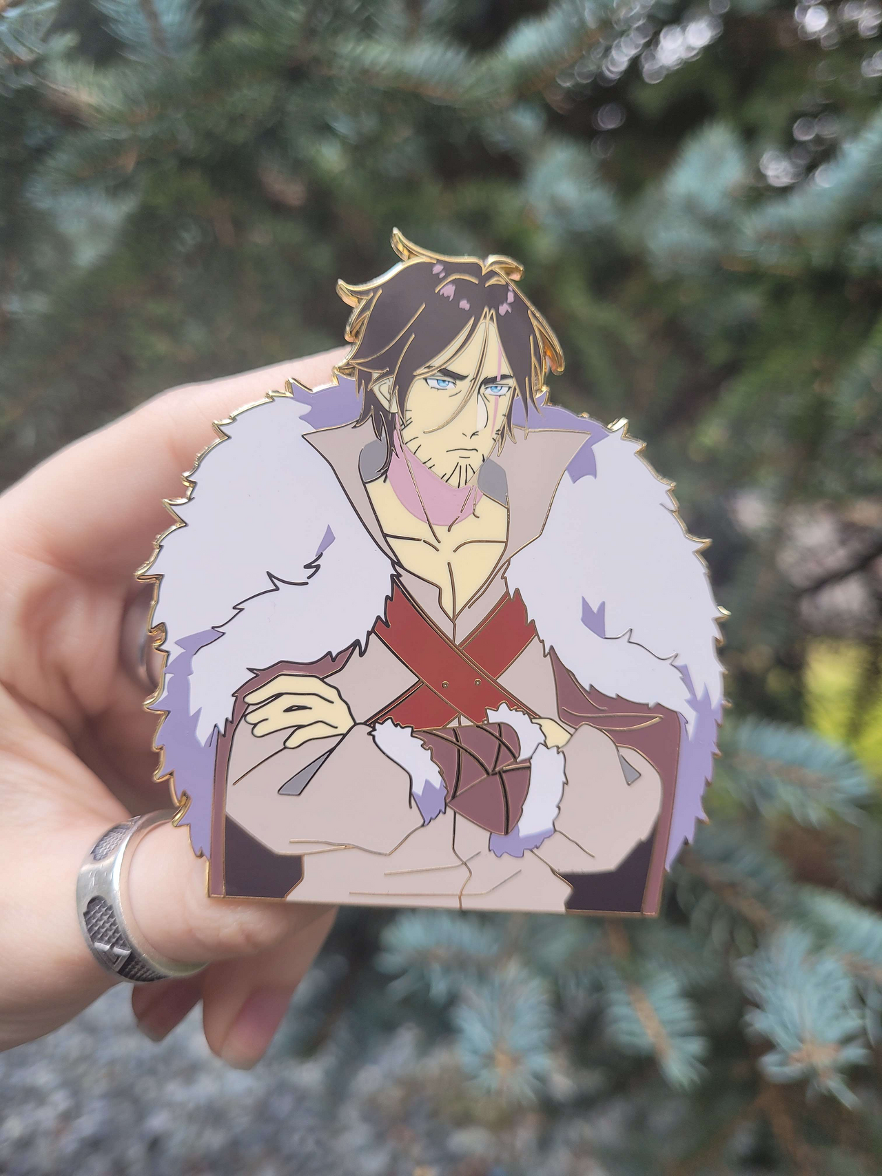 Trevor Enamel Pin
