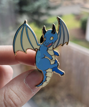 Load image into Gallery viewer, Azure Whelpling Enamel Pin
