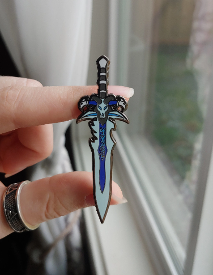 Frostmourne Enamel Pin
